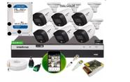 Kit 6 Cameras Intelbras Full Color Dvr 8ch Full C/ 1t