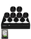 Kit 6 Câmeras Intelbras Imx-c Full Hd Nvd 1408 Intelbras Com Hd 1Tb Kit 6 Câmeras Intelbras Imx-c Full Hd Nvd 1408 Intelbras Com Hd 1Tb