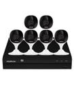 Kit 6 Câmeras Intelbras Imx-c Full Hd Nvd 1408 Intelbras Sem Hd