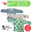 kit 6 camiseta manga longa bebê camisetinha menina menino envio imediato ESTAMPADAS Linha verão