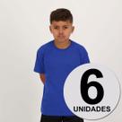 Kit 6 Camisetas Dras Basica Juvenil Royal Kit 6 Camisetas Dras Basica Juvenil Royal