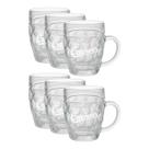 Kit 6 Caneca Transparente De Cerveja Czechvar 300ml
