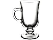 Kit 6 Caneca Xícara Irish Coffee 95mL Vidro Canelado Flutuante Capuccino Royal Nespresso
