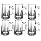 Kit 6 Canecas Bulgaria Copo Vidro Cerveja Chopp 300ml