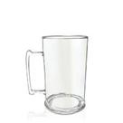 Kit 6 Canecas de Chopp Acrílico Transparente400ml