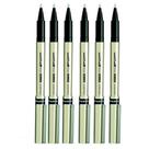 Kit 6 Caneta Rollerball UB-177 Fine Deluxe PRETA 0.7mm Uni Kit 6 Caneta Rollerball UB-177 Fine Deluxe PRETA 0.7mm Uni