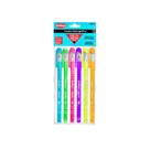 Kit 6 Canetas Esferográficas Delta 1.0mm Neon Blister - Göller
