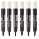 Kit 6 Canetas quadro branco recarregável preto WBM-7 Pilot