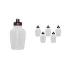 Kit 6 Cantis 500Ml Tampa Fibra Coco Green