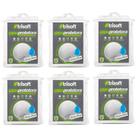 Kit 6 Capa Impermeável de Travesseiro Com Ziper 100% Poliéster Fronha Protetora Anti Acaro Grande Branco - Trisoft Kit 6 Capa Impermeável de Travesseiro Com Ziper 100% Poliéster Fronha Protetora Anti Acaro Grande Branco - Trisoft