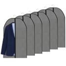 Kit 6 Capa Protetora Terno Roupa Vestido Antimofo C/ Zíper