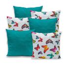 Kit 6 Capas de Almofada 40x40cm Gorgurinho Lisas e Estampadas