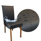 Kit 6 Capas de Cadeira Impermeável Encaixe Perfeito material sintético Sala de Jantar