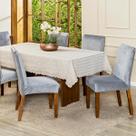 Kit 6 Capas de Cadeira Jantar Lisa Splendore Ajustável com Elástico Tecido Veludo Suede Decoração Luxo Para Cozinha Kit 6 Capas de Cadeira Jantar Lisa Splendore Ajustável com Elástico Tecido Veludo Suede Decoração Luxo Para Cozinha