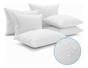 kIT 6 Capas Impermeável 50x70cm para Travesseiro Proteção Total Contra Ácaros, Mofo e Manchas