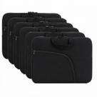 Kit 6 Capas Luvas Notebook 15,6 Com Bolso Externo Para Acessórios Compatível com Lenovo Vaio Avell Positivo Multilaser Acer Aseus Etc