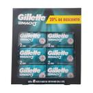 Kit 6 Cargas Para Aparelho de Barbear Gillette Mach3 com 2 Refis Cada Kit 6 Cargas Para Aparelho de Barbear Gillette Mach3 com 2 Refis Cada