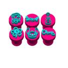 Kit 6 Carimbos Brigadeiros Docinhos Molde Festa Confeitaria - Lilo & Stitch - Modelo 2