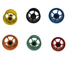 Kit 6 Carretilhas De Plástico Para Pipa 15cm