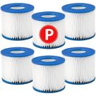 Kit 6 Cartuchos Refil Tipo P Filtrante Bomba Piscina Vg Plus