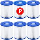 Kit 6 Cartuchos Refil Tipo P Filtrante Bomba Piscina Vg Plus