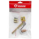Kit 6 cavilha 15mm (guia + buchas + haste 100 + stoper) - zkit6 - zinni