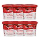 Kit 6 Cera de Microondas para Depilação Corporal Buço Axila e Virilha Morang Depilflax 100g
