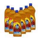 Kit 6 Cera Líquida Bravo Brilho Intenso Incolor Revitaliza 750ml