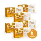 Kit 6 Cera Quente para Depilação em Tabletes Natural Depilatório Depilflax 1kg