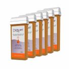 Kit 6 Ceras Depilatória Roll-on Mel 100g - Depilart