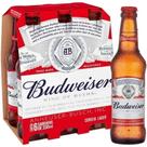 Kit 6 Cerveja Budweiser 330ml Long Neck
