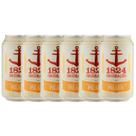 Kit 6 Cerveja Imigração 1824 Pilsen Puro Malte Lata 350ml Kit 6 Cerveja Imigração 1824 Pilsen Puro Malte Lata 350ml