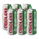 Kit 6 Cerveja Obolon Svitle Lager Ucrânia 500ml Lata