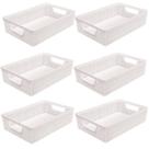 Kit 6 Cestos Organizadores Multiuso Decorativo Juta A3 11,5L