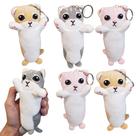 KIT 6 Chaveiros Gatinho Pelúcia Lembrancinha Presente 16cm KIT 6 Chaveiros Gatinho Pelúcia Lembrancinha Presente 16cm