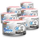 Kit 6 Cheirinhos Aromatizante Breeze Gel Carro Novo Proauto 60g