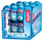 kit 6 Chiclete Mentos Pure FRESH Sabor MINT zero açucar 92g