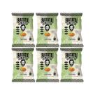 Kit 6 Chips de Batata-Doce Lemon Pepper Snack Gourmet 45g Do Johnny