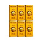 Kit 6 chocolate fitt vegano zero leite smiles 40% sem açucar 70g