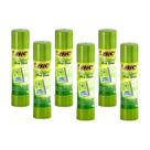 Kit 6 Cola Bastão Bic Gluestick Ecolutions 8g - 6 und