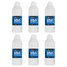 Kit 6 Cola Branca Pva Extra 500g Artesanato Unipega