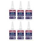 Kit 6 Cola Gel Instantânea Alta Velocidade 100G - Almasuper