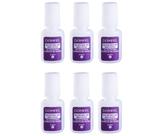 Kit 6 Cola Para Unhas Postiças Com Pincel 5g Profissional Salão de Beleza Dompel