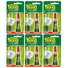 Kit 6 Cola Super 1000 Adesivo Instantâneo 2g - ThreeBond