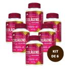 Kit 6 colageno verisol + acido hialuronico 750mg 120 caps