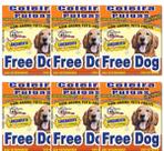 Kit 6 Coleira Natural Antipulgas 45cm Free Dog Cães Cachorro Kit 6 Coleira Natural Antipulgas 45cm Free Dog Cães Cachorro