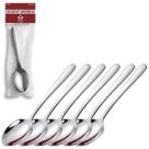 Kit 6 Colher Sobremesa Doce Sorvete Aço Inoxidável 15cm Kit 6 Colher Sobremesa Doce Sorvete Aço Inoxidável 15cm