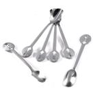Kit 6 colheres para café bugatti kiss coração em inox 437067