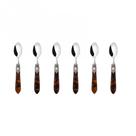 Kit 6 Colheres para Café e Chá 14cm Luxo Oxford Bugatti