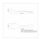 Kit 6 Colheres para Sobremesa Tramontina Classic em Aço Inox